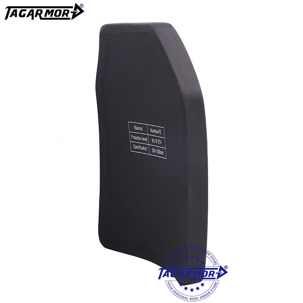 NIJ Standard Level 3 Multi Curve Military Ceramic PE Body Armor Plate Strike Face Ballistic Police Bulletproof |