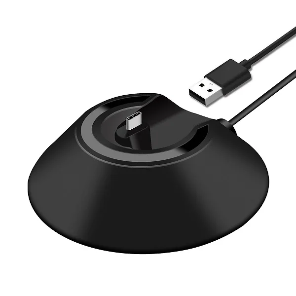 Black IBen зарядная подставка для NS Switch Elf Ball Светодиодный Держатель зарядного устройства type-C для Nintendo Switch Ball Plus - Цвет: Black