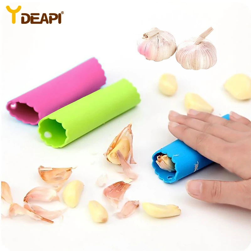 

YDEAPI food grade Silicone Garlic Peeler Multi Color Garlic Peeling Machine Rub Kitchen Accessories Cooking Tools