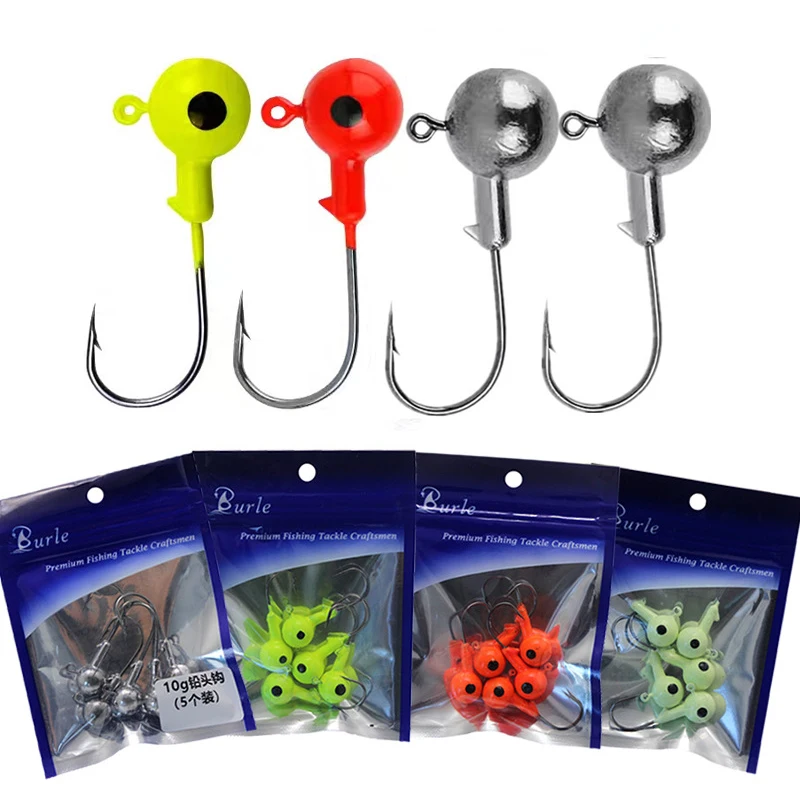 5 шт. цветной крючок с круглой свинцовой головкой 2 г. 2. Фотография 3. Фотосессия 10 г