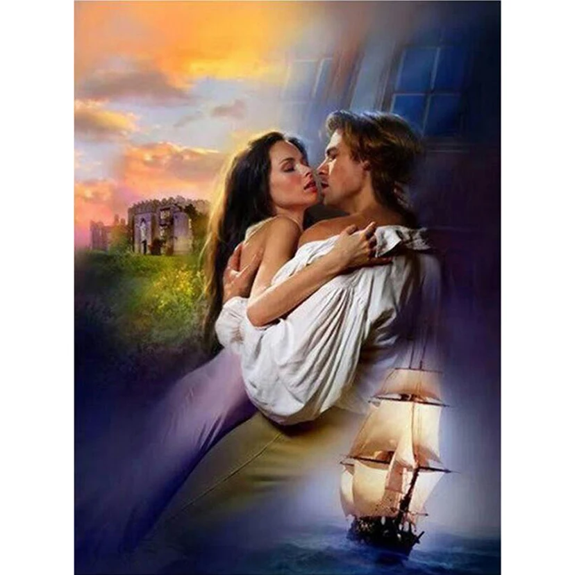 Алмазная 5d картина сделай сам полноразмерная/круглая титановая вышивка стразы