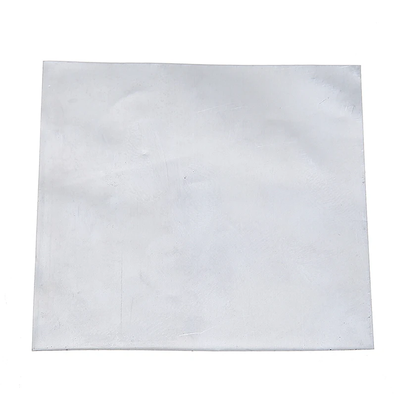 Цинковая пластина высокой чистоты 99.9% чистый цинк для лаборатории 100 мм x 0 2