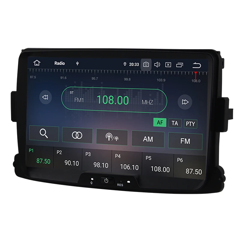 Автомобильный радиоприемник DSP Android 10 0 автомагнитола 8 дюймов 2 Din автомобильный