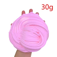 fluffy slime lizun gum toys polymer clay air dry plasticine slime supplies playdough light modeling clay charms for antistress