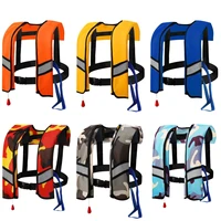 automatic inflatable life jacket professional adult fishing swiming water survival jacket water sports swiming survival vest