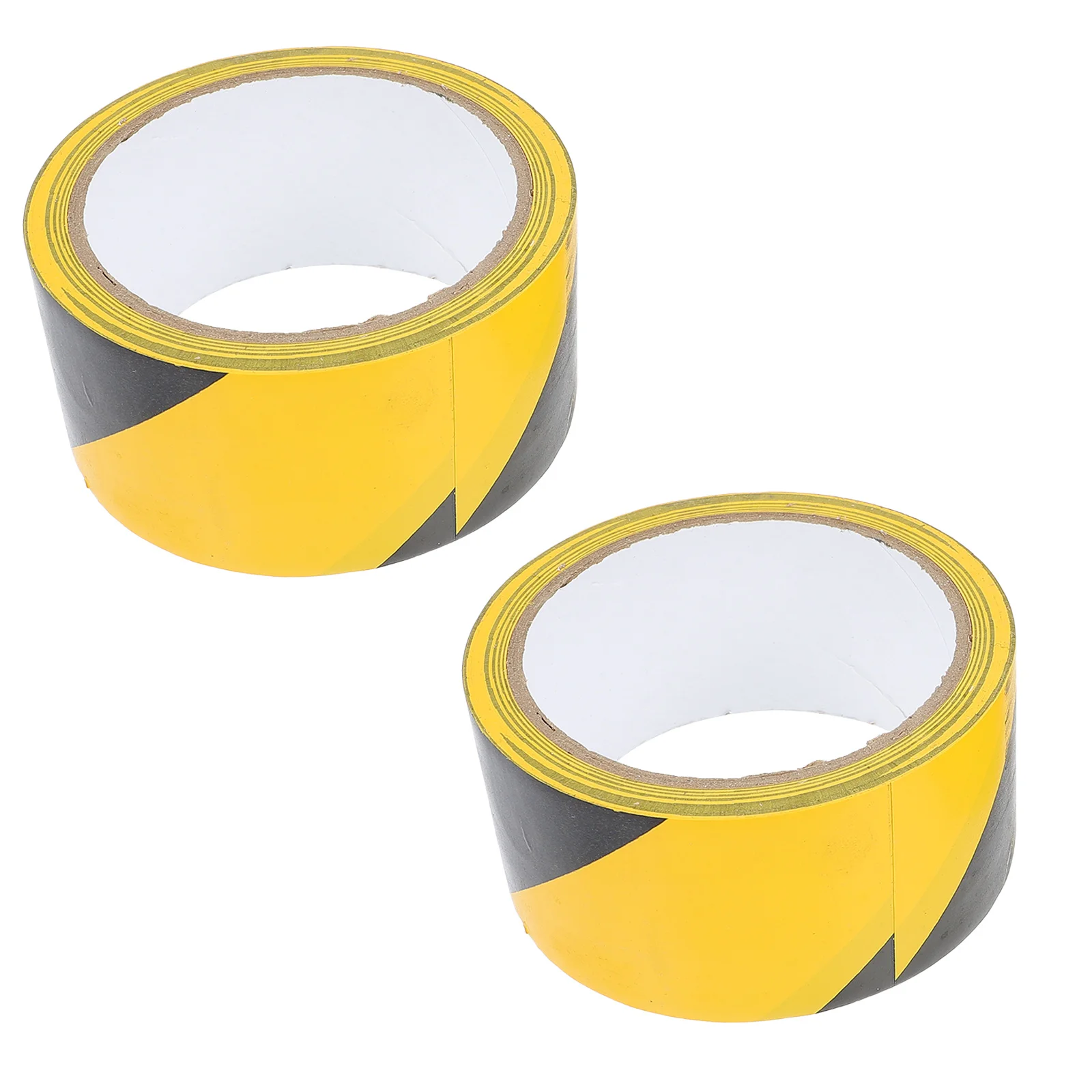 

2 Rolls Striped Safety Marking Tapes Floor Safety Marking Tapes Warning Tapes