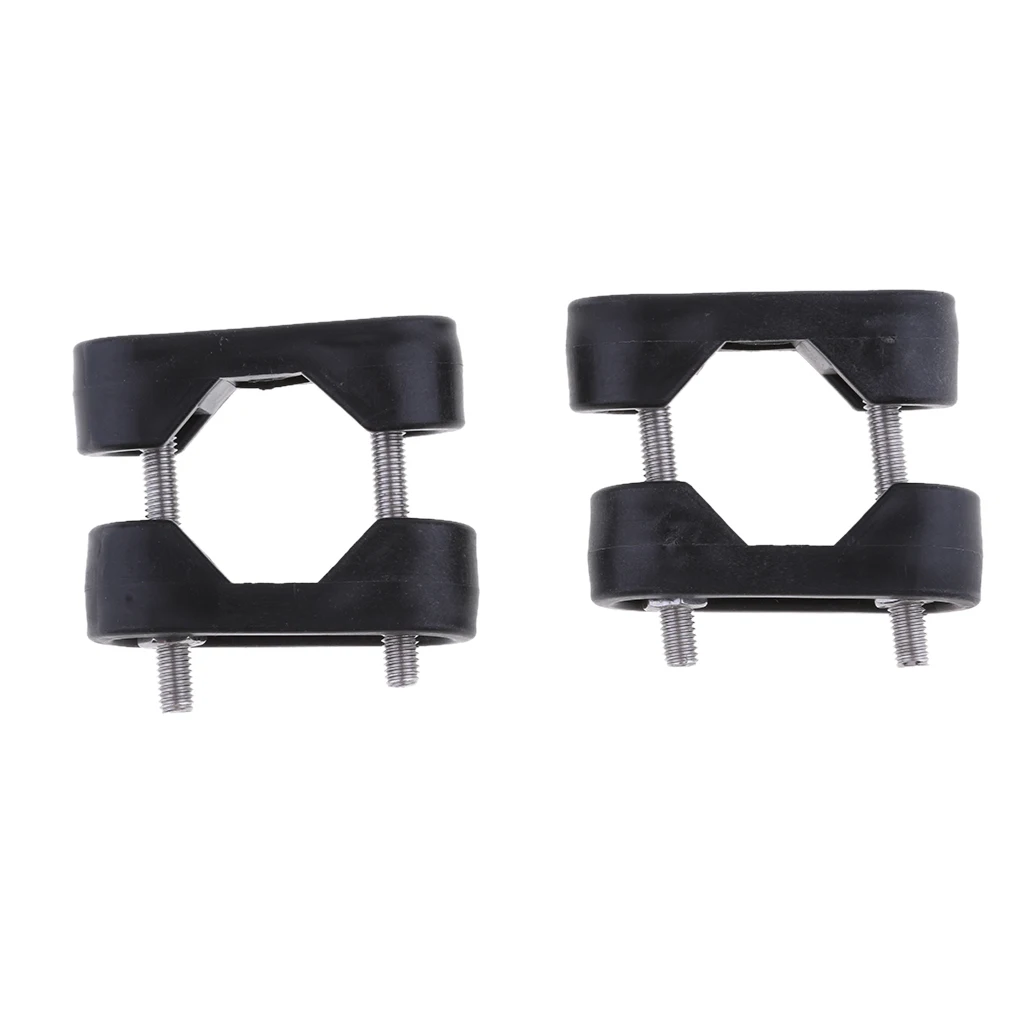 

2 Pieces Marine Nylon Boat Rail Mounting Bracket Suitable for 7/8 "to 1" Hose