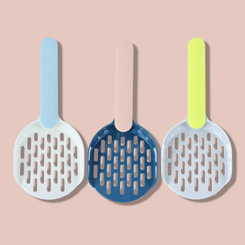 Лопата для кошачьего туалета большого размера модная лопата с цветной сеткой