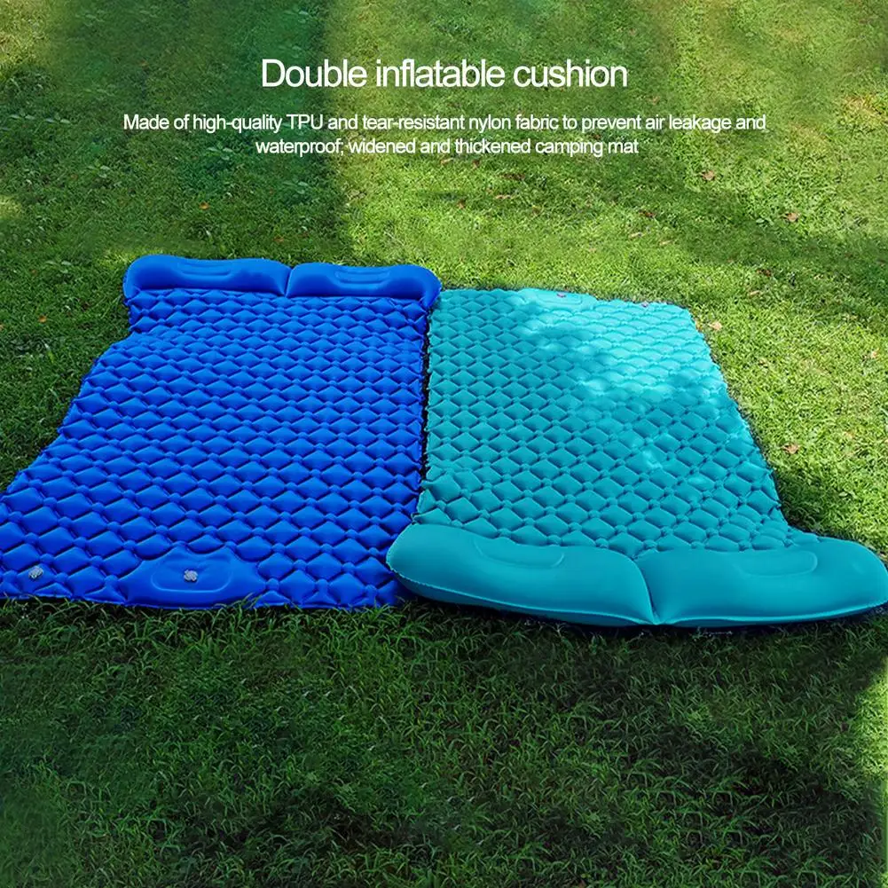 

Outdoor Iatable Sleeping Pad Iatable Air Cushion Camping Mat With Pillow Air Mattress Sleeping Cushion Iatable Sofa