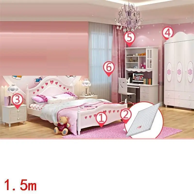 Cama Infantiles Litera для мобильных Letto детская кроватка мебель спальни с подсветкой детей