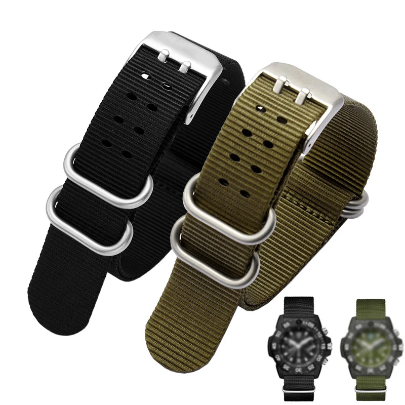 Strap 22mm 23mm for Luminox 3051 3150 waterproof sports watch with NATO strap men's Fashion Bracelet