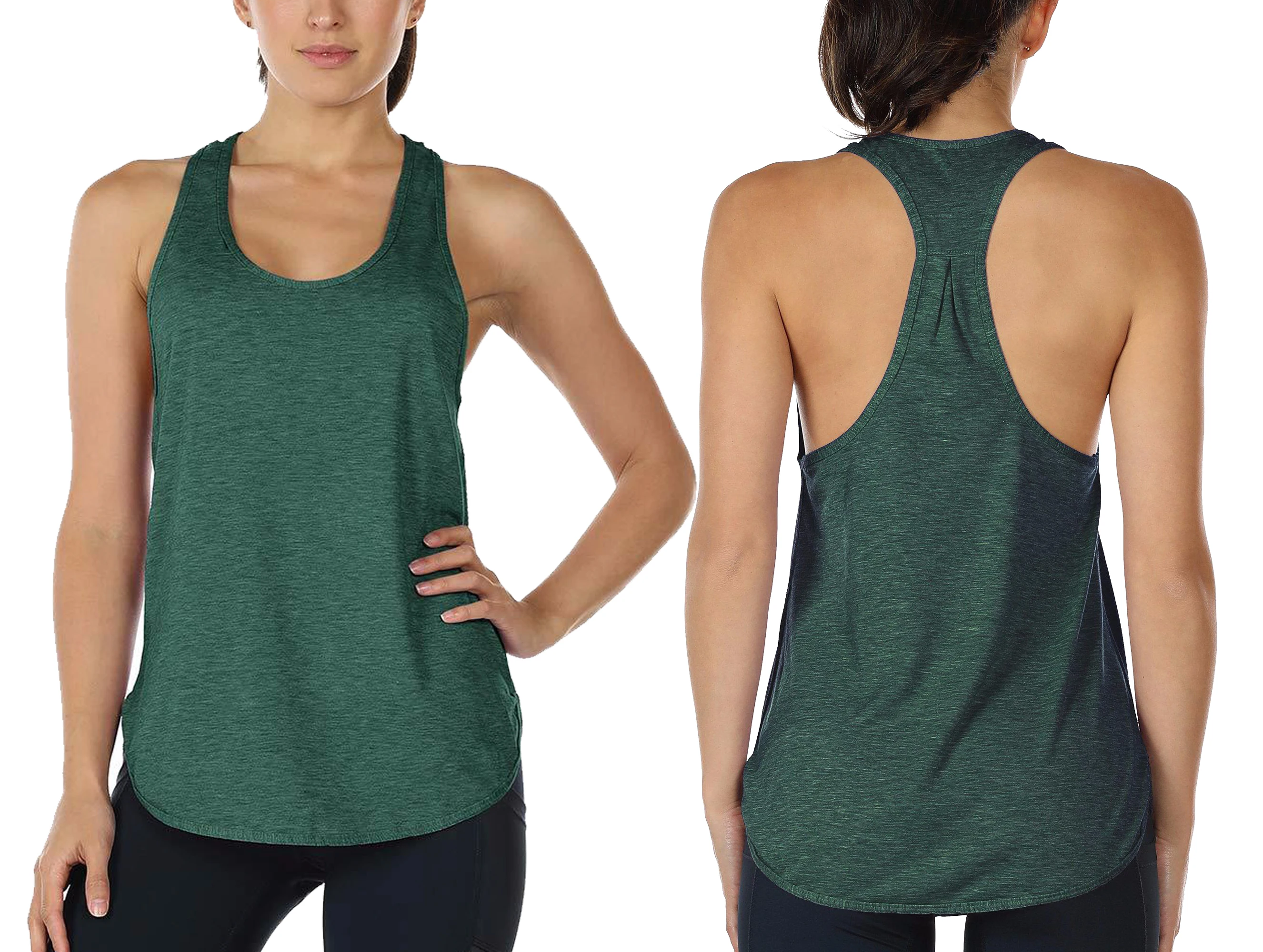 

Women Yoga Sports Tops Bra Vest- Workout Tank Tops - Athletic , Racerback Running Tank TopQuick Dry Slim Fit