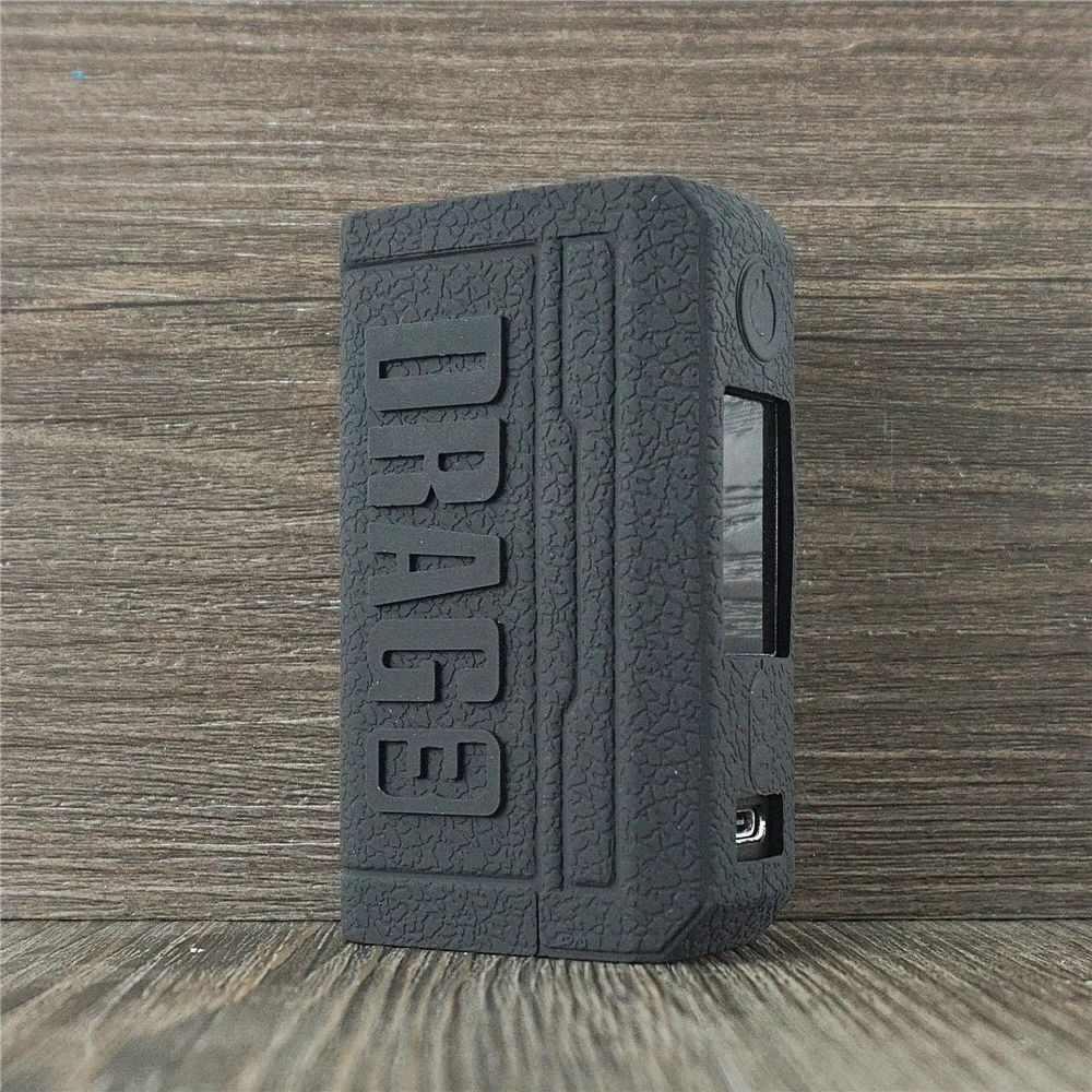 Силиконовый чехол для VOOPOO Drag 3 177W Kit mod Vape is текстурный резиновый Защитная пленка