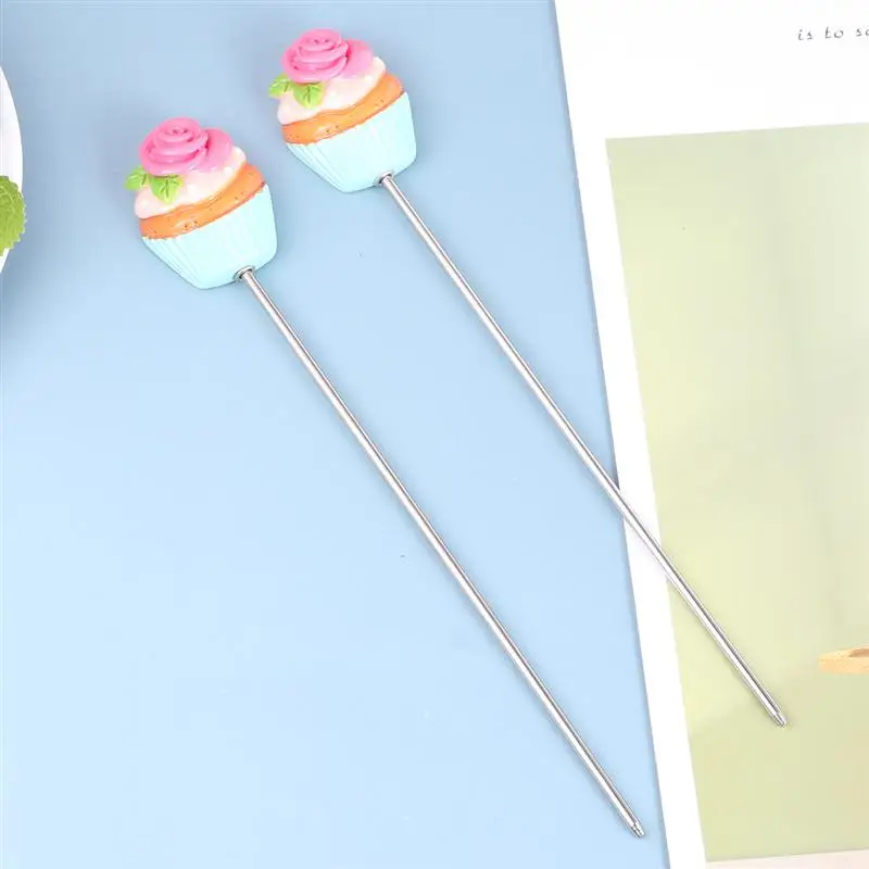 

Tester Cake Probe Baking Testers Sticks Pancake Muffin Bread Temperature Metal Pack 6For Steel Stainless Needle Stick Biscuit
