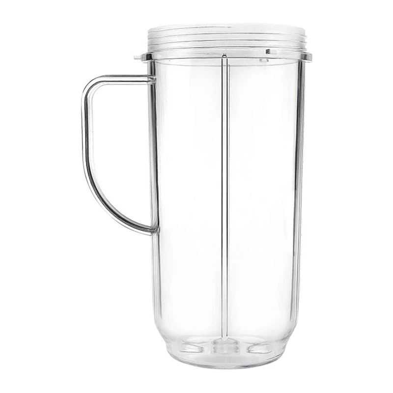 

Tall 22Oz Replacement Part Cup Mug with Handle for 250W Magic Blender Juicer Mixer