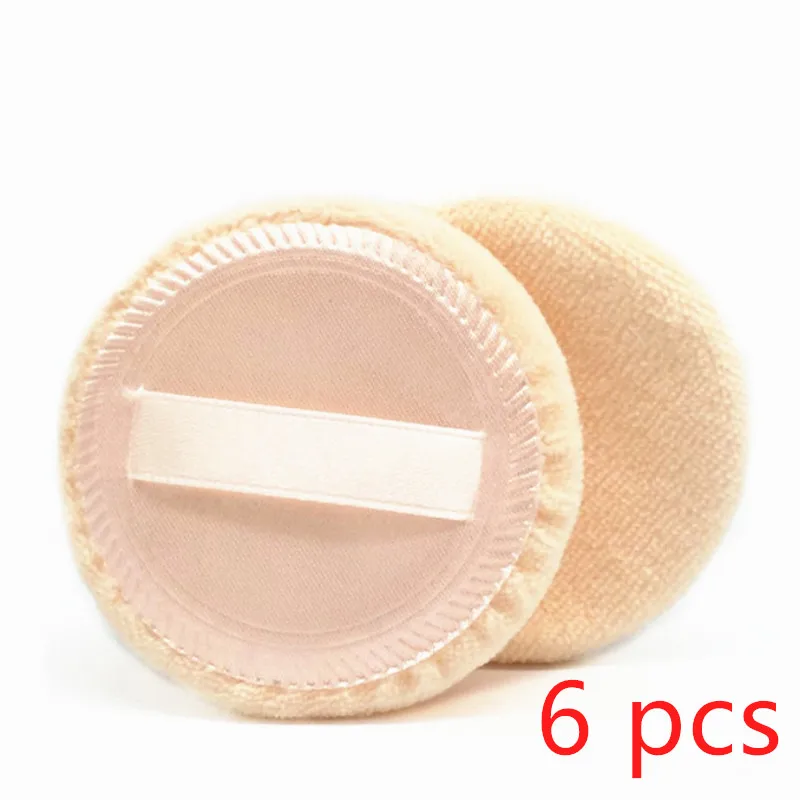 6 pcs Новое поступление 2/6 шт. Для женщин Красота уход за лицом уход за кожей пуховка для пудры Косметический Красота крем-основа мягкая губка для девочек к Рождеству - Цвет: 6 pcs