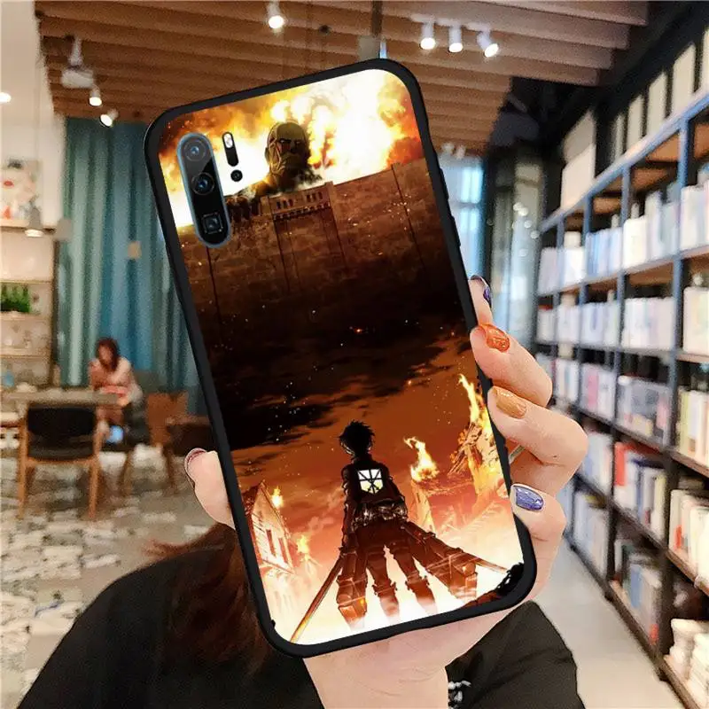 

Anime Japanese attack on Titan Phone Case For Huawei honor Mate P 9 10 20 30 40 Pro 10i 7 8 a x Lite nova 5t
