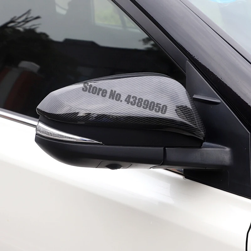

Для Toyota RAV4 2014-2018 ABS хромированный/углеродный Автомобильный Дверной боковой зеркальный корпус декоративная крышка отделка автомобильные ак...
