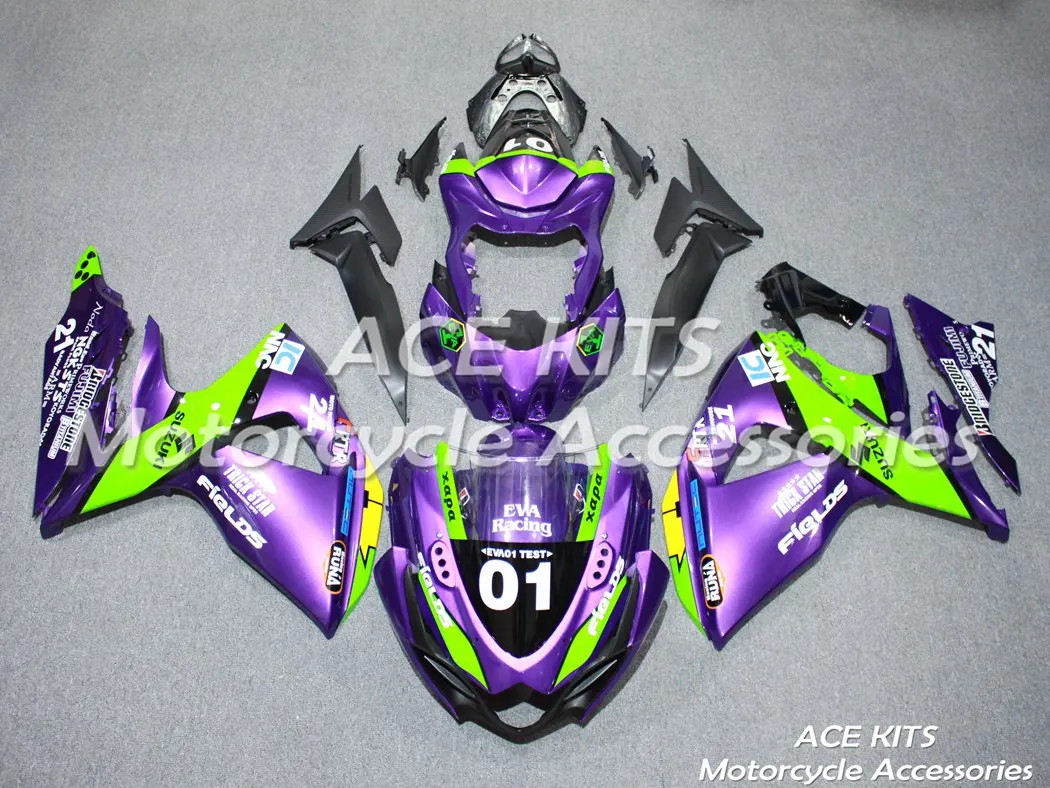 

New ABS Motorcycle Fairing Kit For SUZUKI GSX-R1000 K9 2009 2016 Bodywork Injection Mold ACEKITS Store No.02930