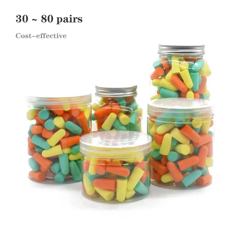 Беруши в бутылке 30 80 пар экономичные Мягкие беруши используемые для заглушки