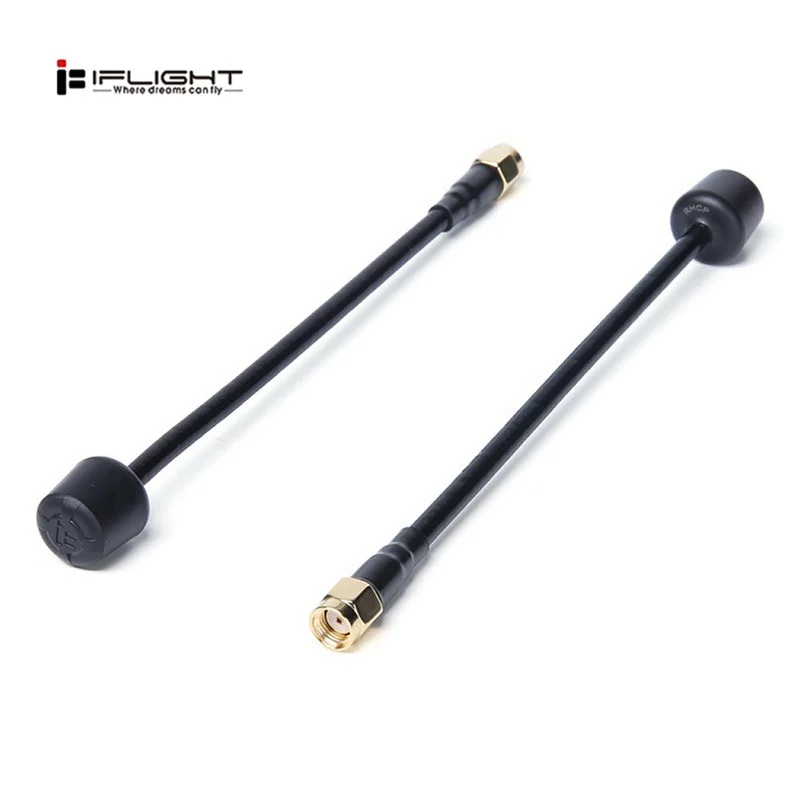

1/2 pcs iFlight Albatross 5.8G 15CM SMA RP-SMA Omnidirectional Long Space Line FPV antenna For RC Racing Drone Kut Toys Parts