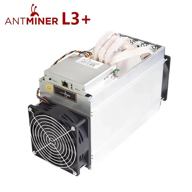 

ZUIDID Second Used Bitmain Antminer L3+ 504mh/s With Power Supply LTC miner Litecoin mining machine