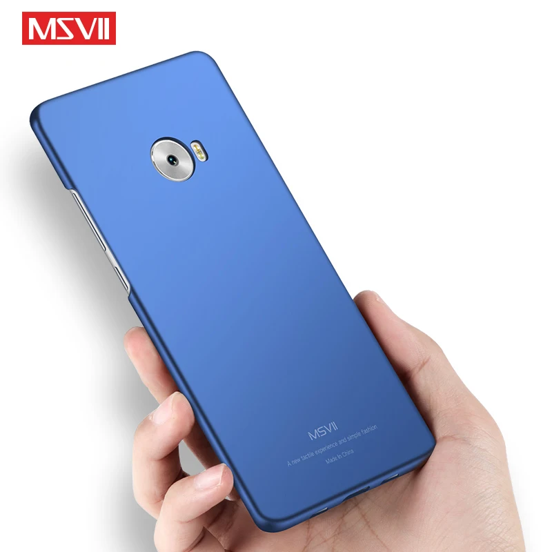 MSVII чехлы для Xiaomi Mi Note 2 Чехол с кольцом на палец Тонкие Матовые Note2 металлический