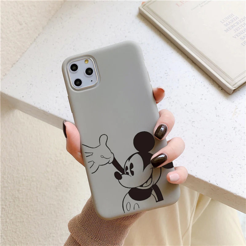 Роскошный чехол Disneys для samsung Galaxy A9 A9s A8 A8s A7 A6 A5 Plus Star силиконовый чехол для телефона мягкий чехол с рисунком - Цвет: Color4Gray