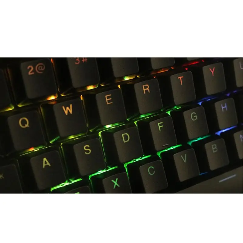 Клавиатура Механическая PBT Double Shot 104 с подсветкой сверху и прозрачной для Corsair K70 K65