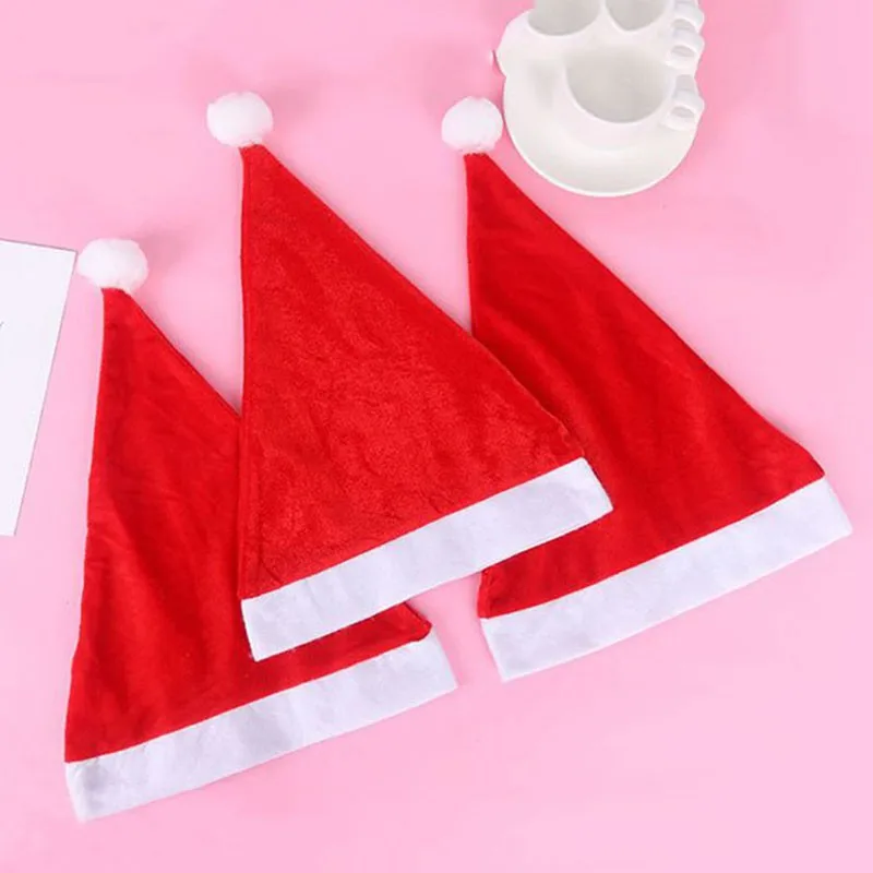 

Christmas Hat Non-woven Fabric Adult Children Accessories Festival Costume General Hat
