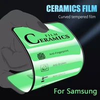 for samsung a920 a9 a90 a80 a8 a720 a71 a70 a60 a6 a5 a51 a50 plus ceramic film full cover protective glass 9d screen protector
