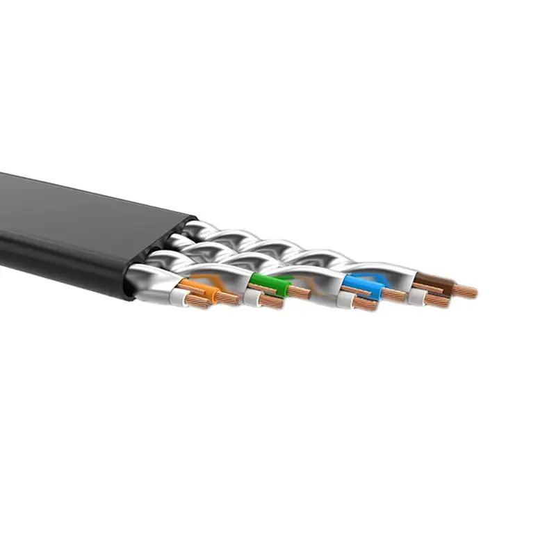 Ethernet кабель 2 метра RJ 45 Cat7 Lan STP сетевой Соединительный шнур для ПК маршрутизатора