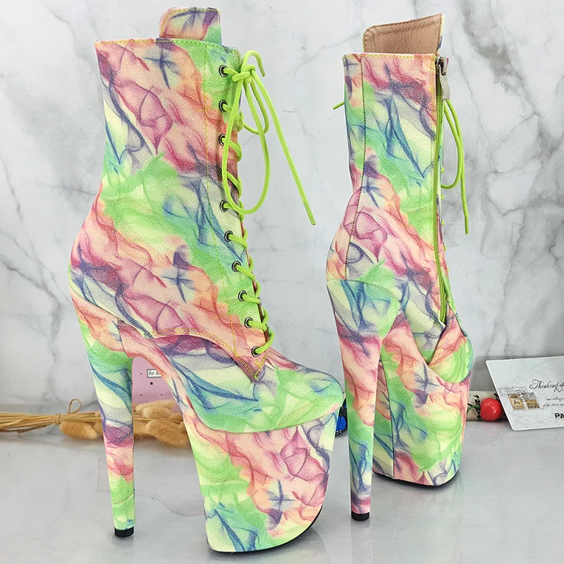 

Leecabe stock 20CM/8inches platform Pole Dance boot