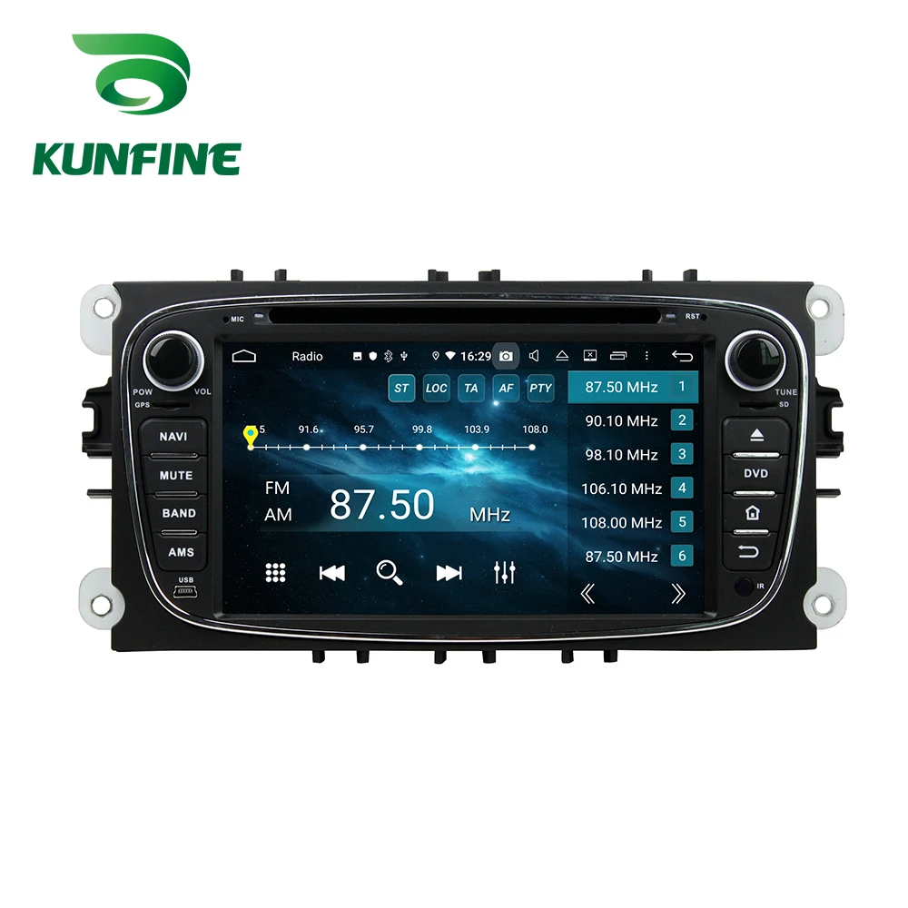 Android 9 0 Восьмиядерный 4 Гб ОЗУ 64 ПЗУ автомобильный DVD GPS мультимедийный плеер