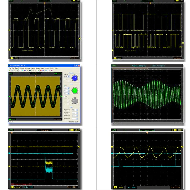 

Hantek DSO3204 200MHz Digital Oscilloscope 4CH Oscilloscope + 16CH Logic Analyzer + 1CH Function/Arb. Waveform Generator