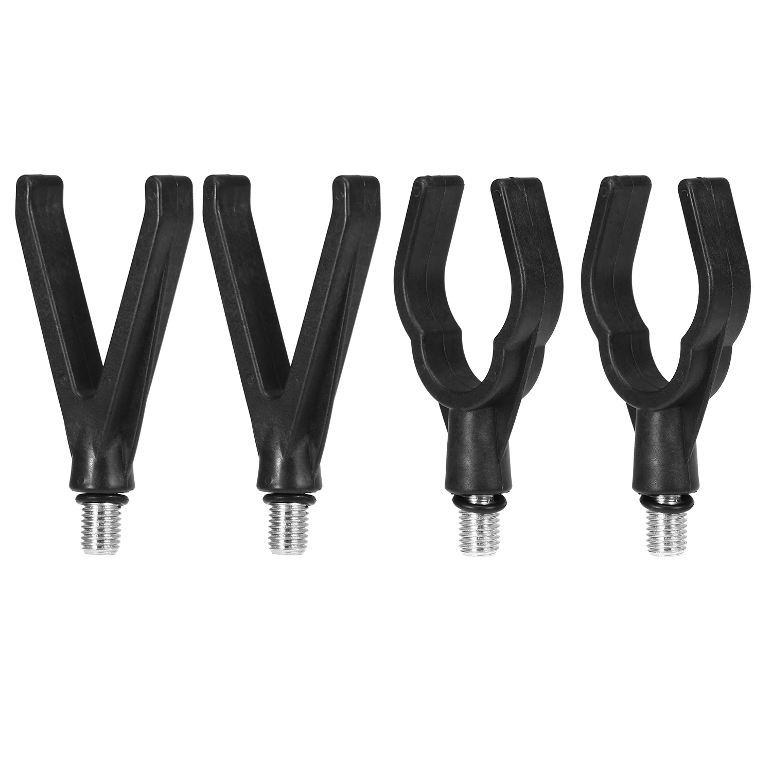 4PCS/Set Fishing Rod Rest Head Pole Butt Grip V-head Holder Carp Tackle | Спорт и развлечения