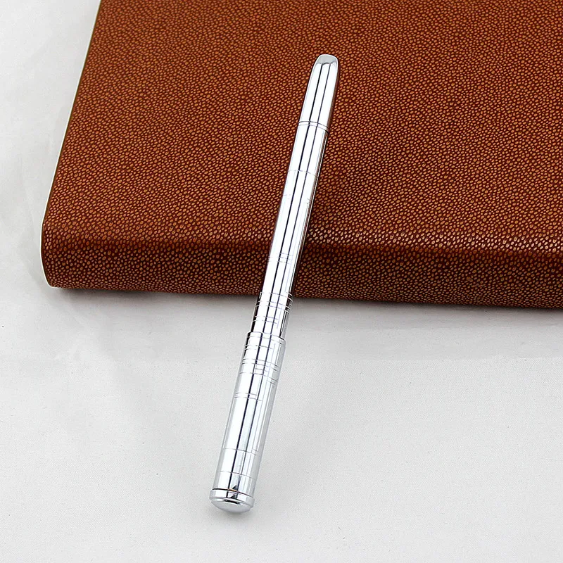 

Metal Ballpoint Pen Office School Supplies Stylus Pens Pencils Writing Supplies Roller Ball Point Pens Nice Gift Leather pencil