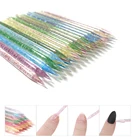 100 шт., многоразовые инструмент для удаления кутикулы и кутикулы