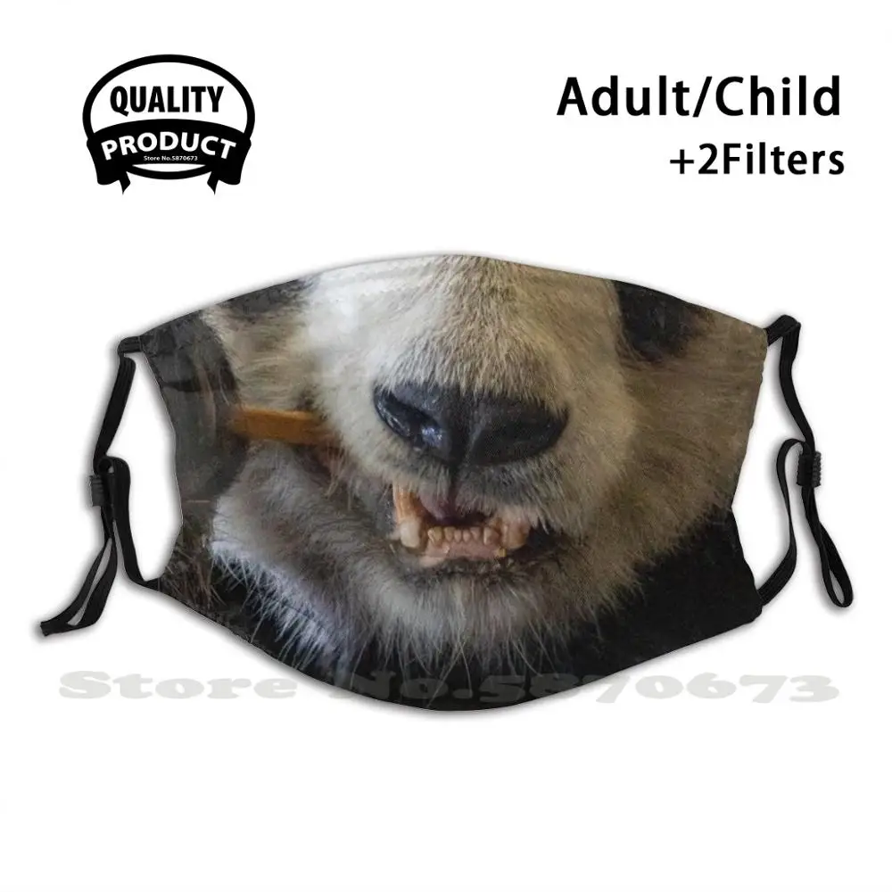 

С изображением милой панды жевательной резинки, уход за кожей лица Уход за кожей лица маска моющимся фильтром Летний Лидер продаж рот маски ...