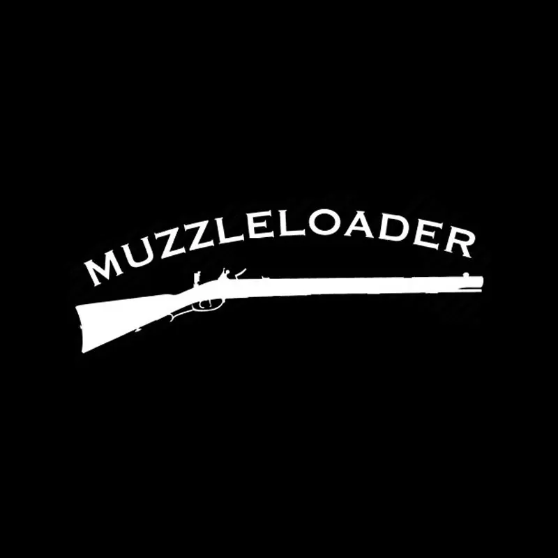 Turienzo 17.7cm*6.3cm Creative Fashion Personality Muzzleloader Vinyl Gun Body Decal Sticker CT-1318 | Автомобили и мотоциклы