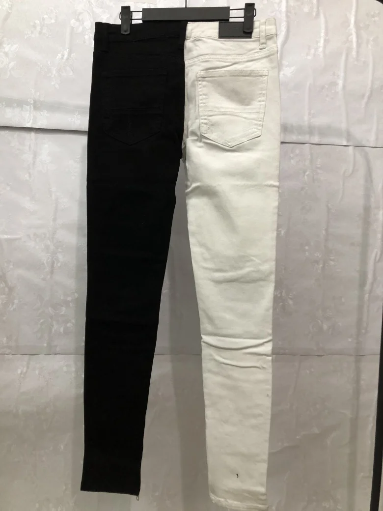GUAPI GVAPI MMXV FUSION DENIM GHOST WHITE Брендовые мужские джинсы узкие брюки|Мужские джинсы| |