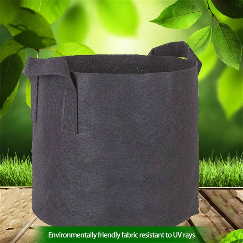 Садовые пакеты для посадки на 1 10 галлонов черные тканевые горшки мешок растений