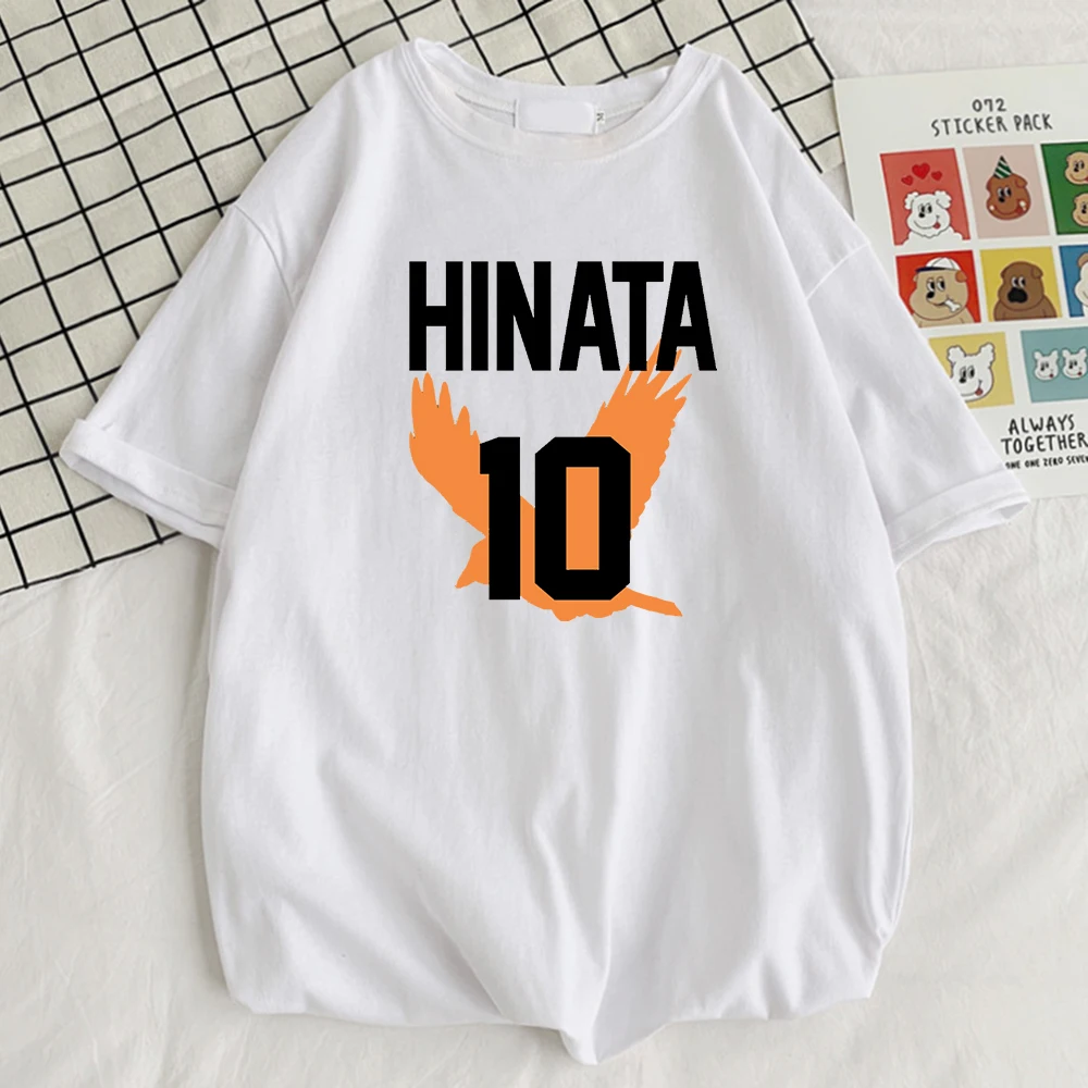 

Футболка Haikyuu Hinata Shoyo с рисунком номер 10, Мужская футболка, простота, большие размеры, футболка классная, круглый вырез, футболки, графический...