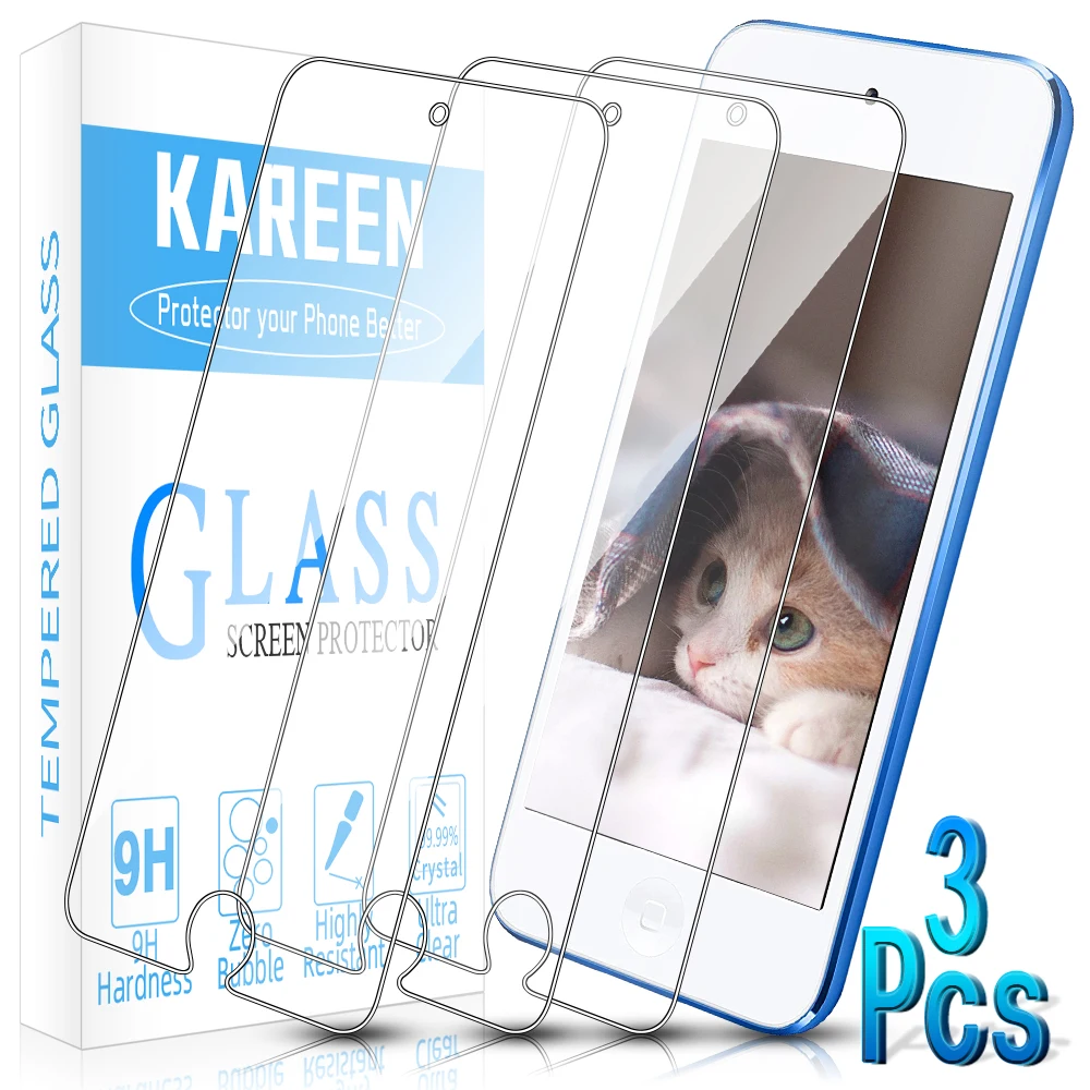 Защитное стекло KAREEN закаленное для Apple iPod Touch 6 7 5 экрана | Мобильные телефоны и