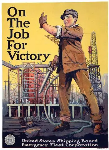 На работу за победу история Второй мировой войны 1 пропагандистский постер
