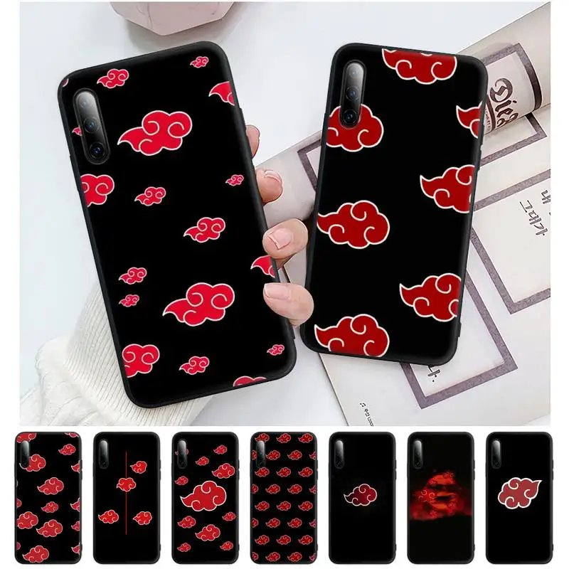 

Cartoon Cute ANIME-Akatsuki-Pattern Phone Case For Xiaomi Mi A1 A2 8 Note 10 Lite 9t Pro 9 Se Silicone Cover