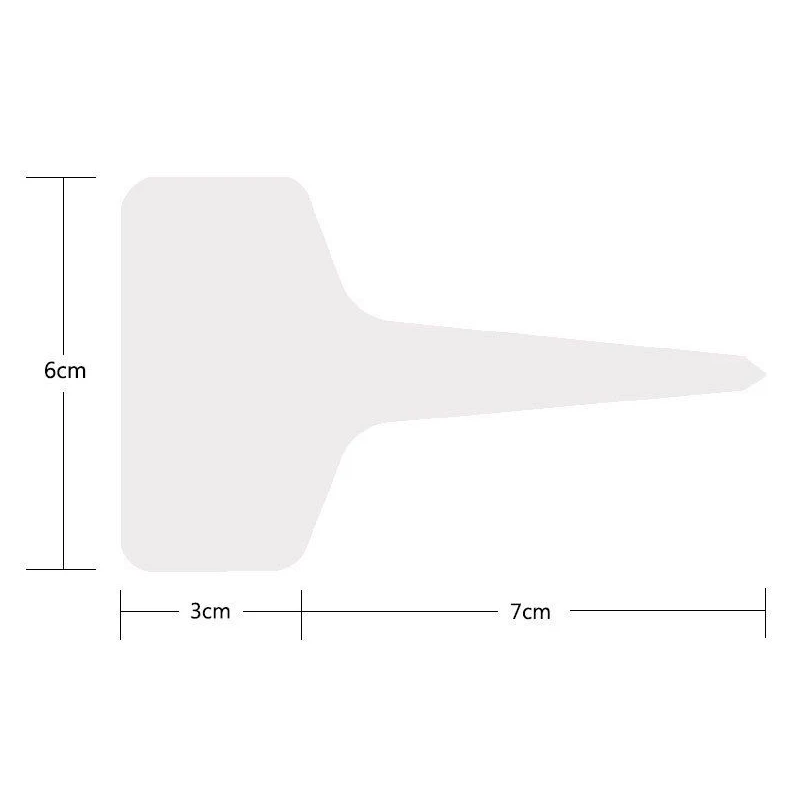 Пластиковые Т-образные маркеры для растений 50 шт.