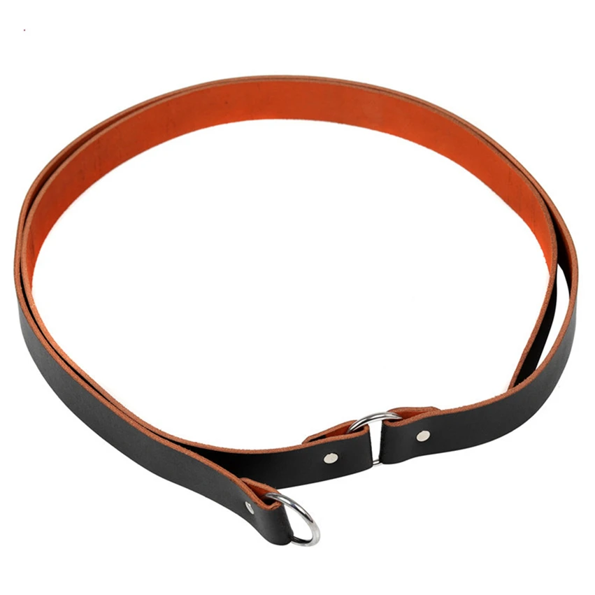 Кожаный кошелек для мужчин и женщин сумочка в средневековом стиле с ремнем