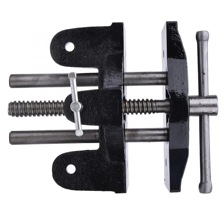 Чугунные настольные тиски Быстрое открытие деревообрабатывающая скамейка зажим