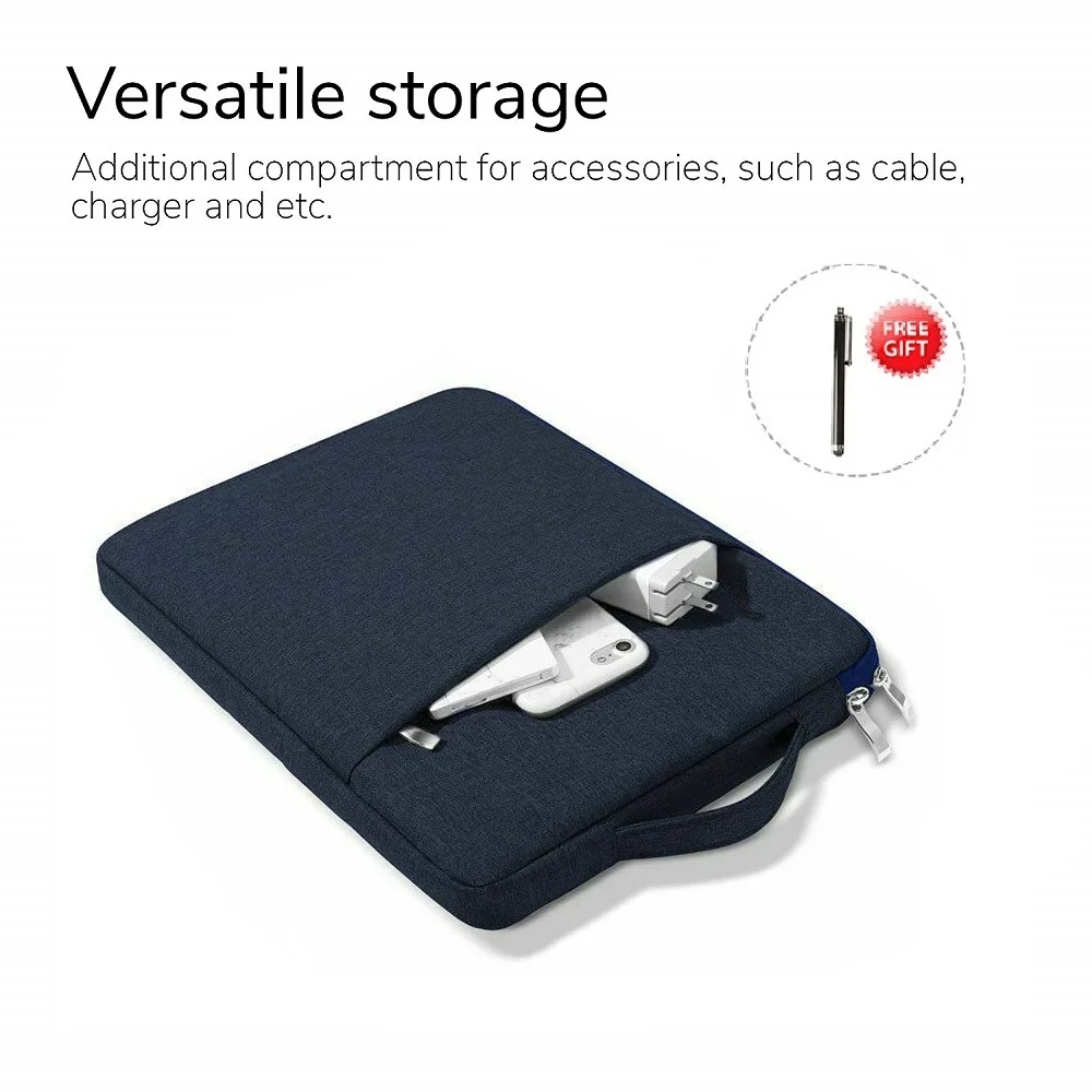 

Waterproof Laptop Bag 16 Inch Case For MacBook Pro 16 Inch A2141 Mac Book Computer Fabric Sleeve Cover Accessories+ Free stylus